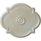 Ekena Millwork Waltz Ceiling Medallion (Fits Canopies up to 5 1/4"), 24"W x 20 1/2"H x 1 1/8"P, Flash Blue CM24WAFBS - alternate 1